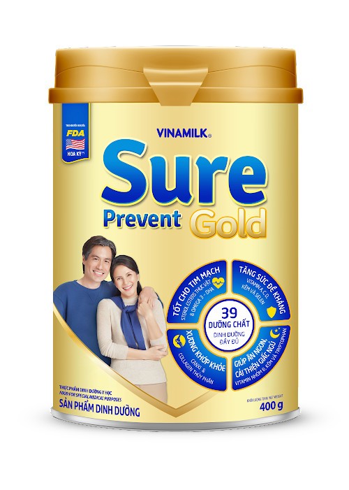 Sữa Bột Sure Prevent Gold - Hộp 400g